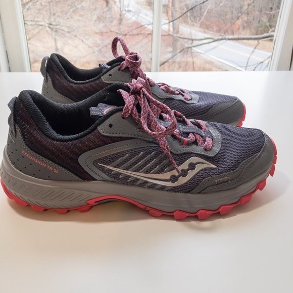 Saucony Excursion React2u Trail Running Shoe Womens Size 10 - S10670-22 - Picture 1 of 10